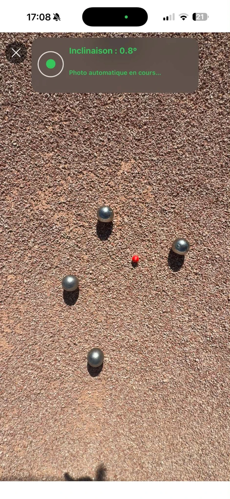 Exemple de mesure d’une mène sur photo
